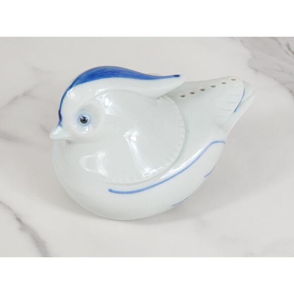 Ben Rickert Blue Bird Potpourri Holder 80's Fine China 4 1/2" Japan Vintage - Picture 2 of 13